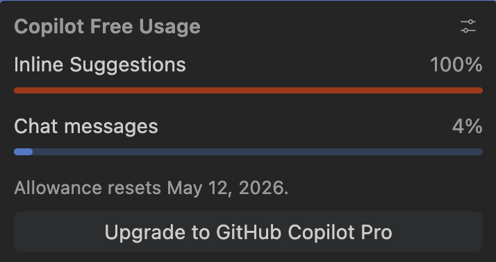 GitHub Copilot Full Quota