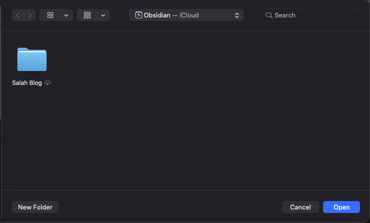 Obsidian Mac vault folder location iCloud Obsidian Mac vault folder location iCloud